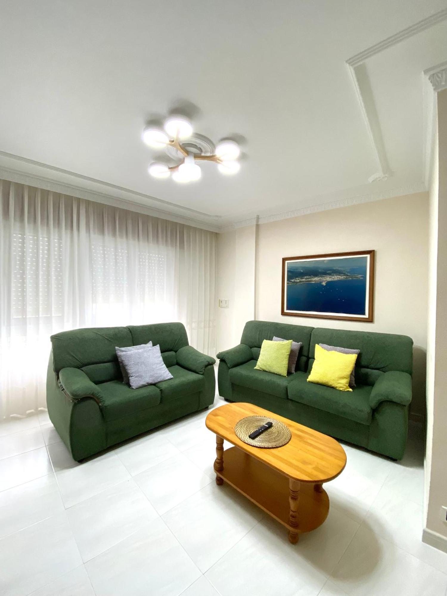 Apartamento Rivela Burela Bagian luar foto